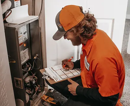Express Home Services heating team